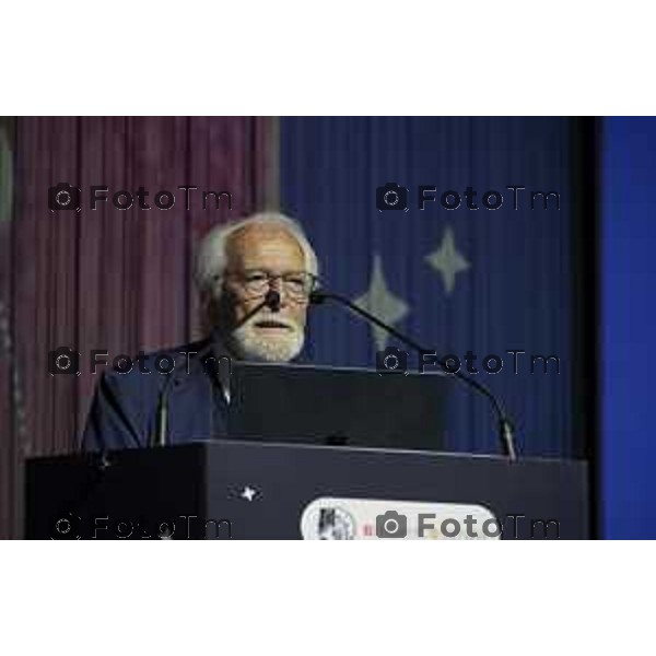 BergamoScienza 2026 Conferenza "spugne molecolari" chimico giapponese Susumu Kitagawa, vincitore del Premio Nobel per la Chimica nel 2025 Giacomo Caldara SIAD Ottobre 2026 cronaca Bergamo Italia Foto Tiziano Manzoni Lapresse