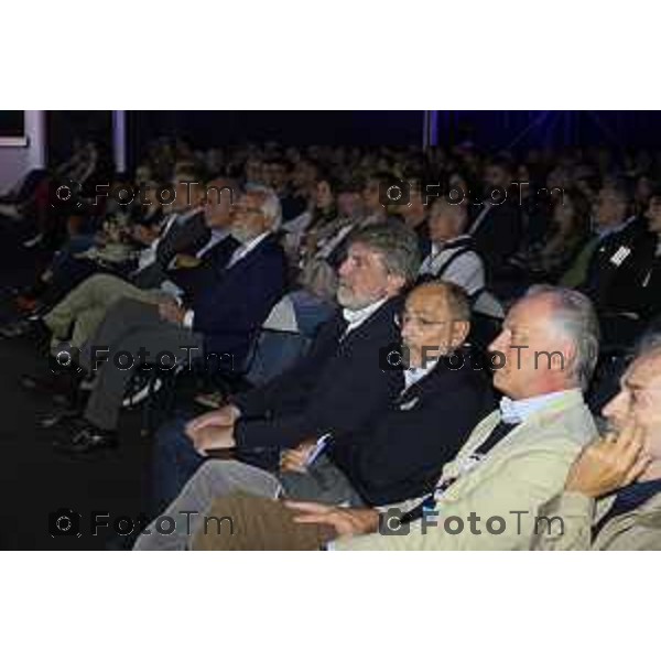 BergamoScienza 2026 Conferenza "spugne molecolari" chimico giapponese Susumu Kitagawa, vincitore del Premio Nobel per la Chimica nel 2025 Bettonagli Moltrasio Ottobre 2026 cronaca Bergamo Italia Foto Tiziano Manzoni Lapresse