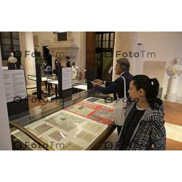 Bergamo Presentazione mostra: “Nostra è questa Italia per la quale abbiamo lottato”. Bergamo nella ricostruzione democratica 1945-1948 08 ottobre 2026 cronaca Bergamo Italia Foto Tiziano Manzoni Lapresse