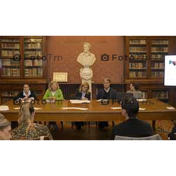 Bergamo Presentazione mostra: “Nostra è questa Italia per la quale abbiamo lottato”. Bergamo nella ricostruzione democratica 1945-1948 08 ottobre 2026 cronaca Bergamo Italia Foto Tiziano Manzoni Lapresse