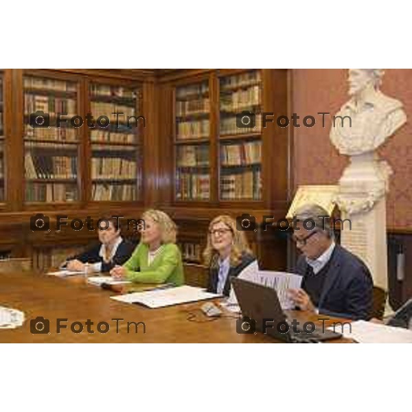 Bergamo Presentazione mostra: “Nostra è questa Italia per la quale abbiamo lottato”. Bergamo nella ricostruzione democratica 1945-1948 08 ottobre 2026 cronaca Bergamo Italia Foto Tiziano Manzoni Lapresse