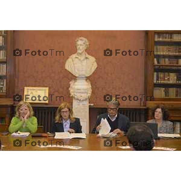 Bergamo Presentazione mostra: “Nostra è questa Italia per la quale abbiamo lottato”. Bergamo nella ricostruzione democratica 1945-1948 08 ottobre 2026 cronaca Bergamo Italia Foto Tiziano Manzoni Lapresse