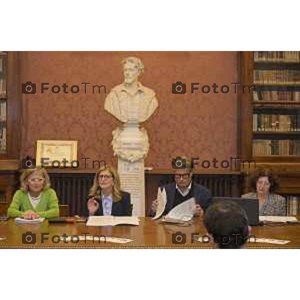 Bergamo Presentazione mostra: “Nostra è questa Italia per la quale abbiamo lottato”. Bergamo nella ricostruzione democratica 1945-1948 08 ottobre 2026 cronaca Bergamo Italia Foto Tiziano Manzoni Lapresse