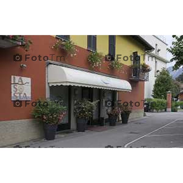 Brivio Bg Visita cantiere ponte avanzamento lavori 10 ottobre 2026 cronaca Bergamo Italia Foto Tiziano Manzoni Lapresse