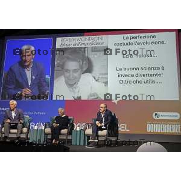 Bergamo Bergamoscienza 2026 NGF: quarant’anni dopo il Nobel, incontro dedicato all’eredità scientifica di Rita Levi-Montalcini. Antonio Chiaretti, del Policlinico Gemelli, e Piera Levi-Montalcini, dell’Associazione Levi- Montalcini, racconteranno come la scoperta del fattore di crescita nervoso continui a orientare la ricerca sulla rigenerazione dei tessuti, le malattie neurodegenerative e nuove terapie oncologiche. Modera Roberto Sitia dell’IRCCS Ospedale San Raffaele 2 maggio 2026 cronaca Bergamo Italia Foto Tiziano Manzoni Lapresse