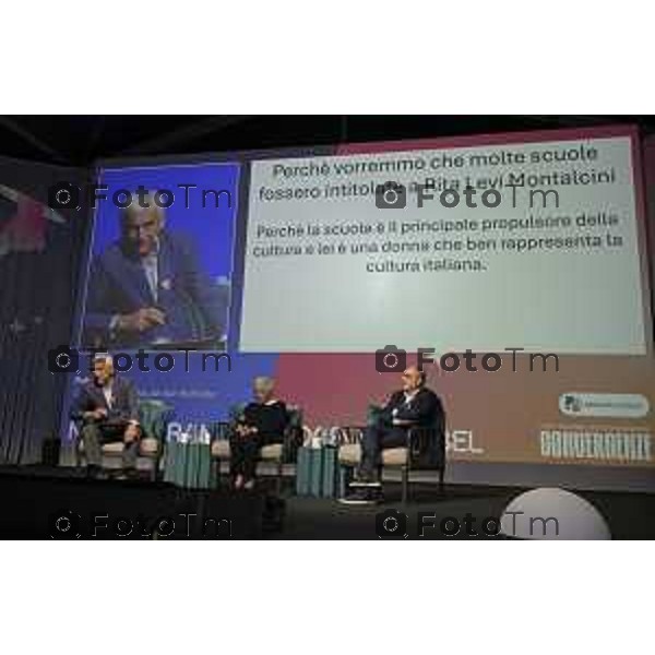 Bergamo Bergamoscienza 2026 NGF: quarant’anni dopo il Nobel, incontro dedicato all’eredità scientifica di Rita Levi-Montalcini. Antonio Chiaretti, del Policlinico Gemelli, e Piera Levi-Montalcini, dell’Associazione Levi- Montalcini, racconteranno come la scoperta del fattore di crescita nervoso continui a orientare la ricerca sulla rigenerazione dei tessuti, le malattie neurodegenerative e nuove terapie oncologiche. Modera Roberto Sitia dell’IRCCS Ospedale San Raffaele 2 maggio 2026 cronaca Bergamo Italia Foto Tiziano Manzoni Lapresse