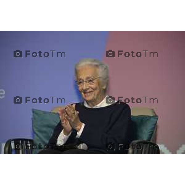 Bergamo Bergamoscienza 2026 NGF: quarant’anni dopo il Nobel, incontro dedicato all’eredità scientifica di Rita Levi-Montalcini. Piera Levi-Montalcini, dell’Associazione Levi- Montalcini, 2 maggio 2026 cronaca Bergamo Italia Foto Tiziano Manzoni Lapresse