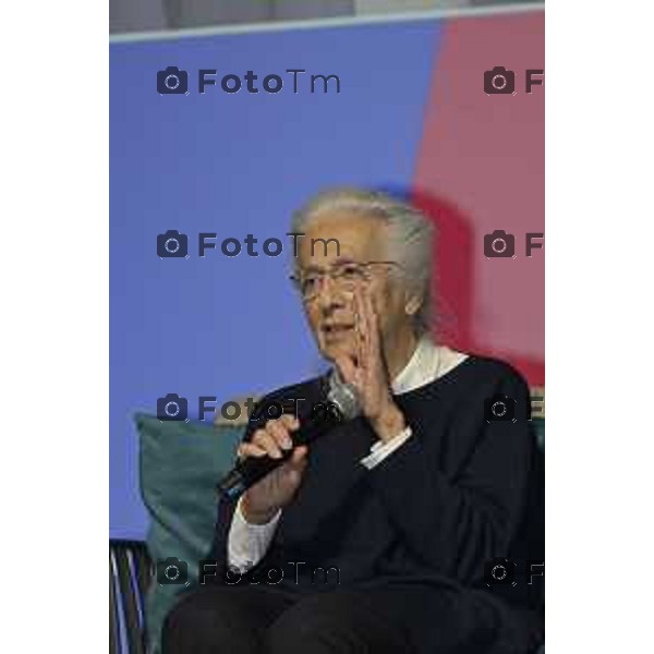 Bergamo Bergamoscienza 2026 NGF: quarant’anni dopo il Nobel, incontro dedicato all’eredità scientifica di Rita Levi-Montalcini. Piera Levi-Montalcini, dell’Associazione Levi- Montalcini, 2 maggio 2026 cronaca Bergamo Italia Foto Tiziano Manzoni Lapresse