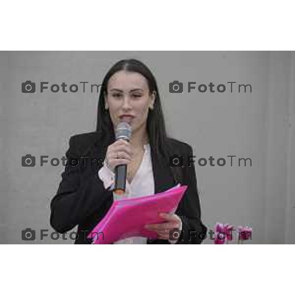 Castelli di Caleppio Bg in<ugurata la palestra di Vanessa Ferrari VOILÀ Gymnastics Club. 10 Ottobre 2026 cronaca Bergamo Italia Foto Tiziano Manzoni Lapresse