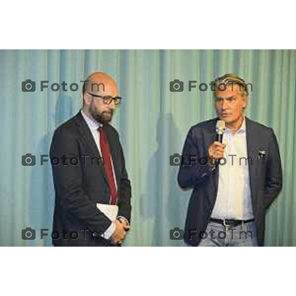 Bergamo GAMeC riceve donazione di sette disegni e un cartone di Mario Sironi da Andrea Sironi-Straußwald. 16 ottobre 2026 cronaca Bergamo Italia Foto Tiziano Manzoni Lapresse