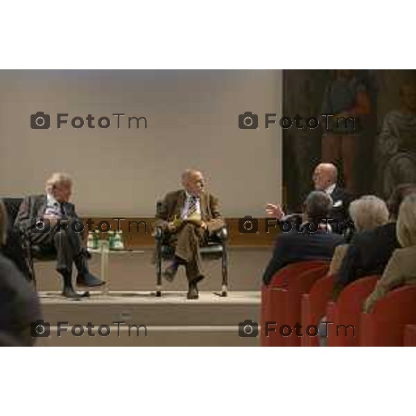 Bergamo Fondazione BPB Comunità in dialogo Giovanni Bazoli, Presidente emerito di Intesa Sanpaolo, e Gianfelice Rocca, Presidente del Gruppo Techint, si confronteranno sul tema “La filantropia che fa crescere la comunità”. L’evento, moderato da Alberto Ceresoli, 22 ottobre 2026 cronaca Bergamo Italia Foto Tiziano Manzoni Lapresse