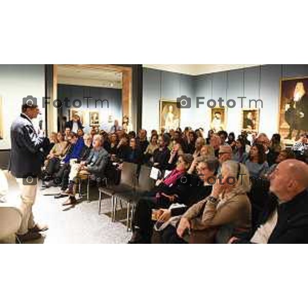 Bergamo 80 anni di premio letterario strega accademmia Carrara Bergamo 24 ottobre o 2026 Bergamo Italia Foto Tiziano Manzoni Lapresse
