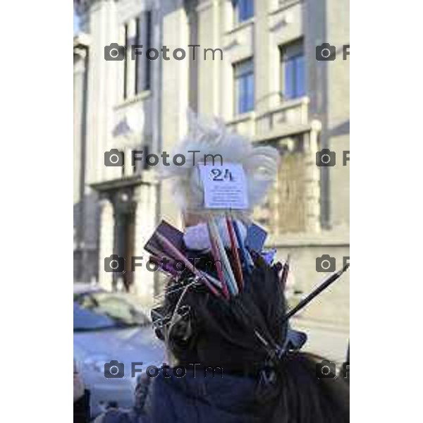 Bergamo protesta contro il caro vita e la scuola 24 ottobre 2026 cronaca Bergamo Italia Foto Tiziano Manzoni Lapresse