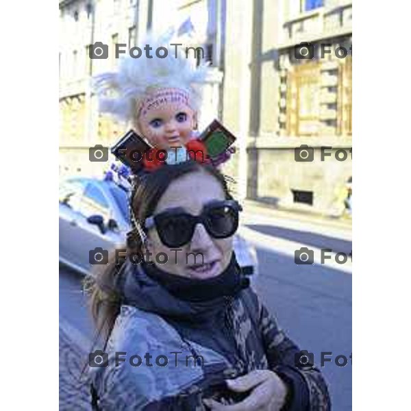 Bergamo protesta contro il caro vita e la scuola 24 ottobre 2026 cronaca Bergamo Italia Foto Tiziano Manzoni Lapresse