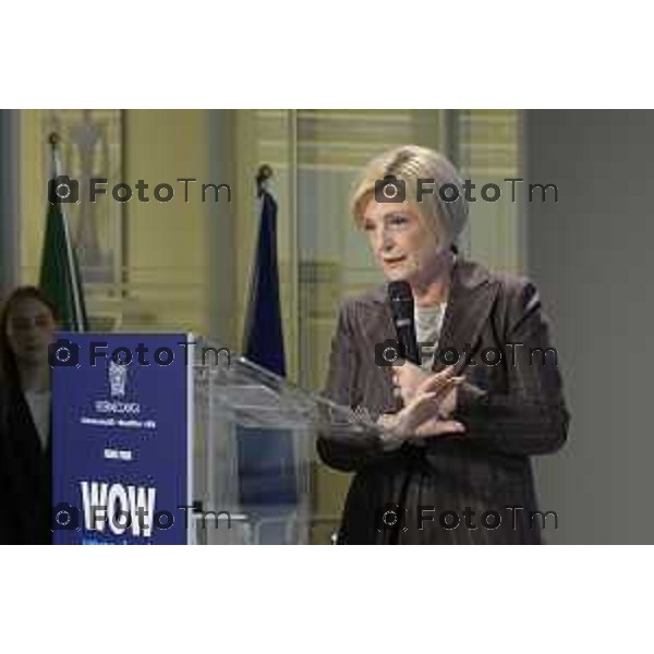 Bergamo ministro Assemblea Generale 2026 di Federmeccanica Kilometro Rosso Marina Calderone, Ministro del Lavoro Bergamo 2026 cronaca Italia Foto Tiziano Manzoni Lapresse