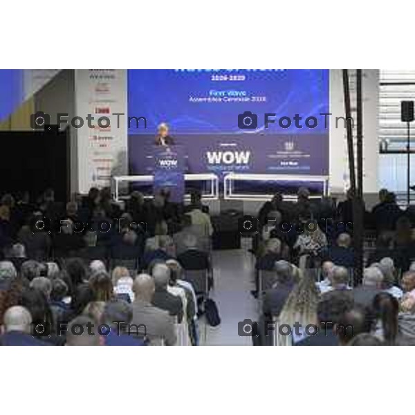 Bergamo ministro Assemblea Generale 2026 di Federmeccanica Kilometro Rosso Marina Calderone, Ministro del Lavoro Bergamo 2026 cronaca Italia Foto Tiziano Manzoni Lapresse