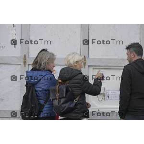 Strozza Bg fiaccolata a un anno dalla decapitazione presunta di Pamela Genini Bergamo 27 Ottobre 2026 Italia Foto Tiziano Manzoni Lapresse