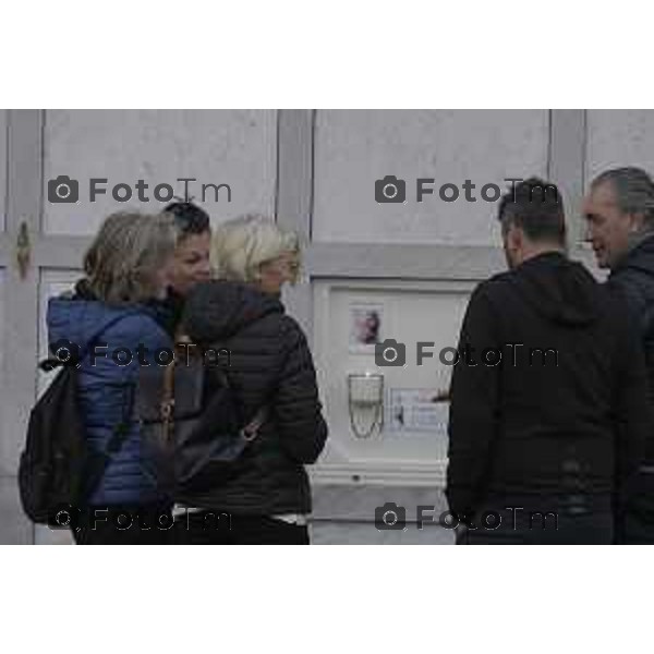 Strozza Bg fiaccolata a un anno dalla decapitazione presunta di Pamela Genini Bergamo 27 Ottobre 2026 Italia Foto Tiziano Manzoni Lapresse