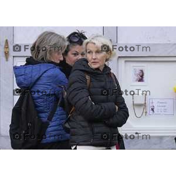 Strozza Bg fiaccolata a un anno dalla decapitazione presunta di Pamela Genini Bergamo 27 Ottobre 2026 Italia Foto Tiziano Manzoni Lapresse
