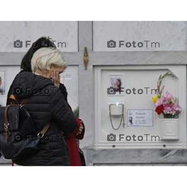 Strozza Bg fiaccolata a un anno dalla decapitazione presunta di Pamela Genini Bergamo 27 Ottobre 2026 Italia Foto Tiziano Manzoni Lapresse