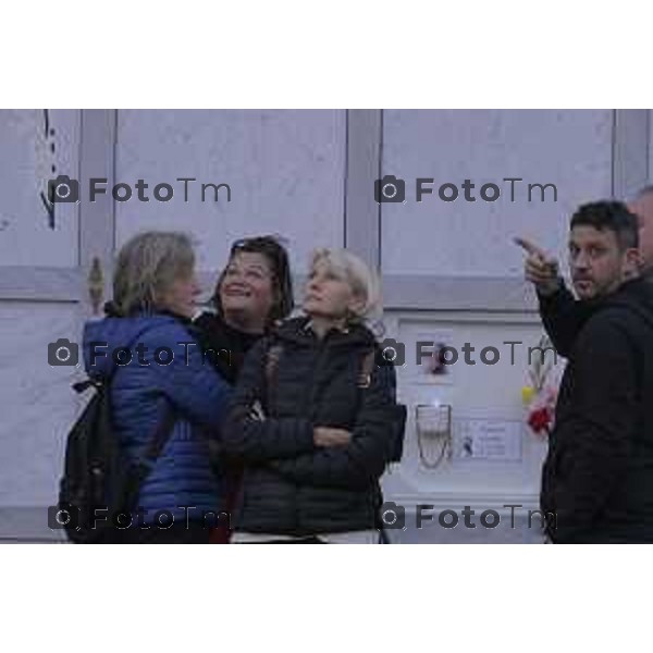 Strozza Bg fiaccolata a un anno dalla decapitazione presunta di Pamela Genini Bergamo 27 Ottobre 2026 Italia Foto Tiziano Manzoni Lapresse