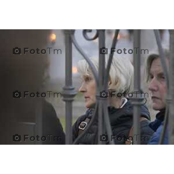 Strozza Bg fiaccolata a un anno dalla decapitazione presunta di Pamela Genini Bergamo 27 Ottobre 2026 Italia Foto Tiziano Manzoni Lapresse