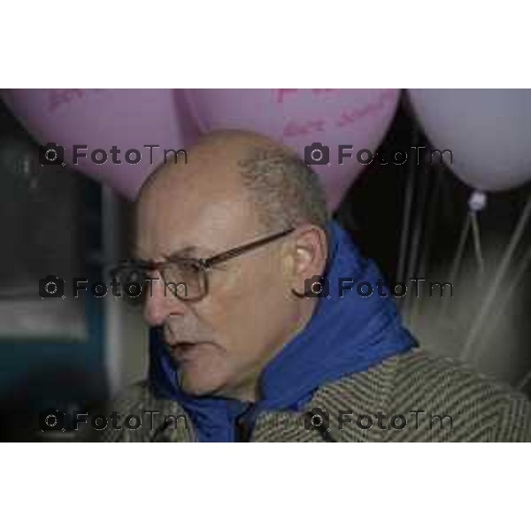 Strozza Bg fiaccolata a un anno dalla decapitazione presunta di Pamela Genini Bergamo 27 Ottobre 2026 Italia Foto Tiziano Manzoni Lapresse