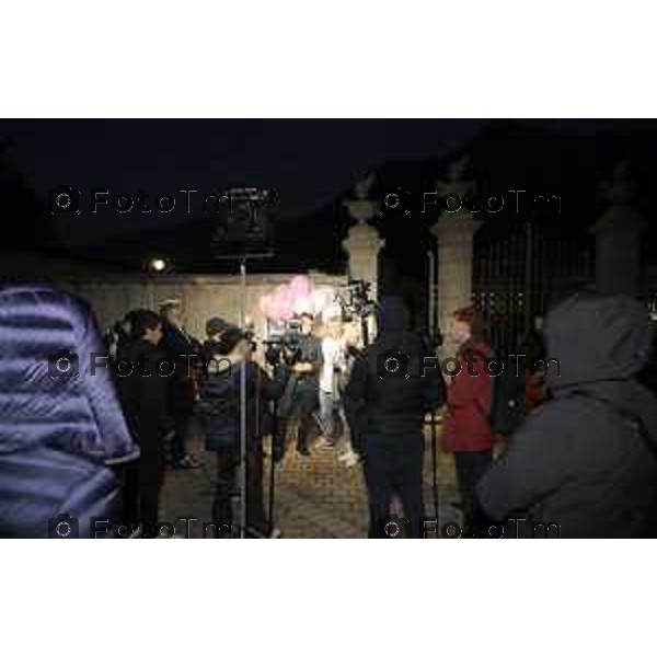 Strozza Bg fiaccolata a un anno dalla decapitazione presunta di Pamela Genini Bergamo 27 Ottobre 2026 Italia Foto Tiziano Manzoni Lapresse