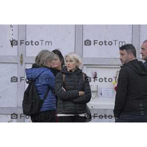 Strozza Bg fiaccolata a un anno dalla decapitazione presunta di Pamela Genini Bergamo 27 Ottobre 2026 Italia Foto Tiziano Manzoni Lapresse