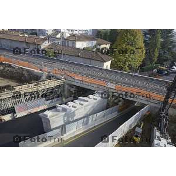 Bergamo Lavori ponte di Via San Bernardino 28 ottobre 2026 cronaca Bergamo Italia Foto Tiziano Manzoni Lapresse