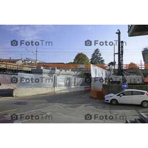 Bergamo Lavori ponte di Via San Bernardino 28 ottobre 2026 cronaca Bergamo Italia Foto Tiziano Manzoni Lapresse
