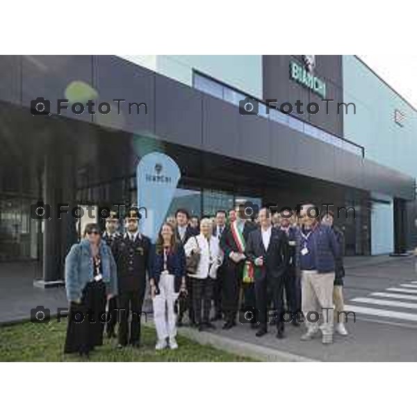 Bergamo 28 ottobre 2026, il CEO Tony Grimaldi ha inaugurato ufficialmente il nuovo Museo Storico della Bianchi a Treviglio. cronaca Bergamo Italia Foto Tiziano Manzoni Lapresse
