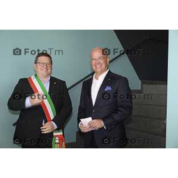 Bergamo 28 ottobre 2026, il CEO Tony Grimaldi ha inaugurato ufficialmente il nuovo Museo Storico della Bianchi a Treviglio. cronaca Bergamo Italia Foto Tiziano Manzoni Lapresse