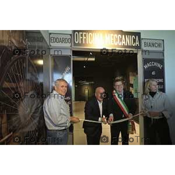 Bergamo 28 ottobre 2026, il CEO Tony Grimaldi ha inaugurato ufficialmente il nuovo Museo Storico della Bianchi a Treviglio. cronaca Bergamo Italia Foto Tiziano Manzoni Lapresse