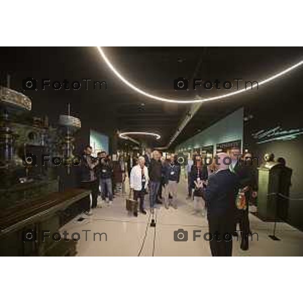 Bergamo 28 ottobre 2026, il CEO Tony Grimaldi ha inaugurato ufficialmente il nuovo Museo Storico della Bianchi a Treviglio. cronaca Bergamo Italia Foto Tiziano Manzoni Lapresse