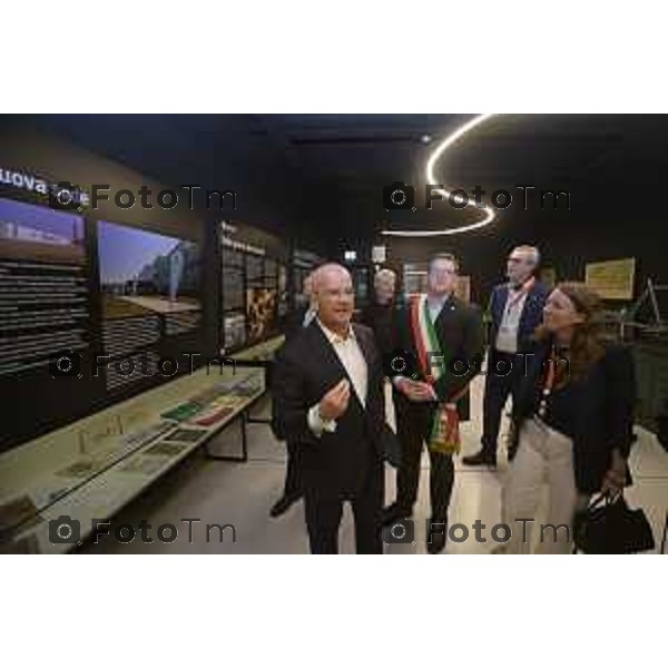 Bergamo 28 ottobre 2026, il CEO Tony Grimaldi ha inaugurato ufficialmente il nuovo Museo Storico della Bianchi a Treviglio. cronaca Bergamo Italia Foto Tiziano Manzoni Lapresse