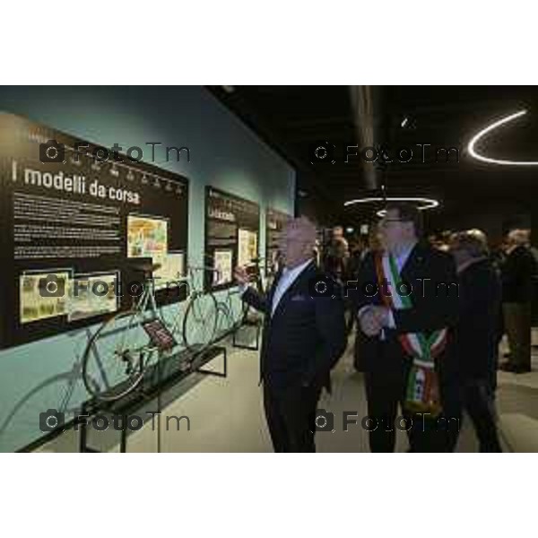 Bergamo 28 ottobre 2026, il CEO Tony Grimaldi ha inaugurato ufficialmente il nuovo Museo Storico della Bianchi a Treviglio. cronaca Bergamo Italia Foto Tiziano Manzoni Lapresse