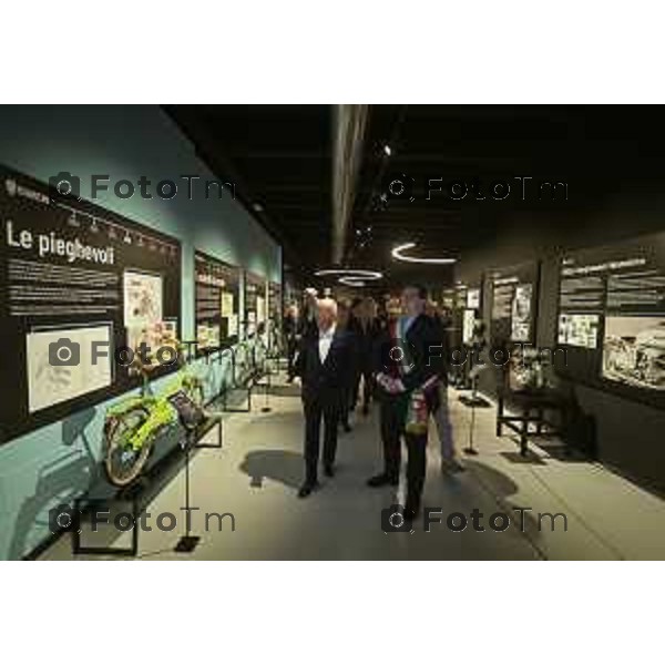 Bergamo 28 ottobre 2026, il CEO Tony Grimaldi ha inaugurato ufficialmente il nuovo Museo Storico della Bianchi a Treviglio. cronaca Bergamo Italia Foto Tiziano Manzoni Lapresse