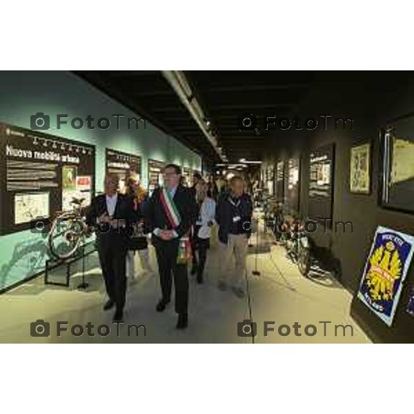Bergamo 28 ottobre 2026, il CEO Tony Grimaldi ha inaugurato ufficialmente il nuovo Museo Storico della Bianchi a Treviglio. cronaca Bergamo Italia Foto Tiziano Manzoni Lapresse