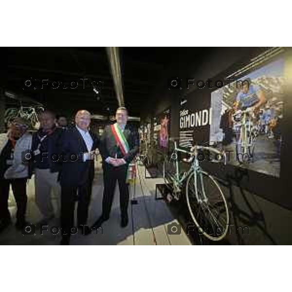Bergamo 28 ottobre 2026, il CEO Tony Grimaldi ha inaugurato ufficialmente il nuovo Museo Storico della Bianchi a Treviglio. cronaca Bergamo Italia Foto Tiziano Manzoni Lapresse