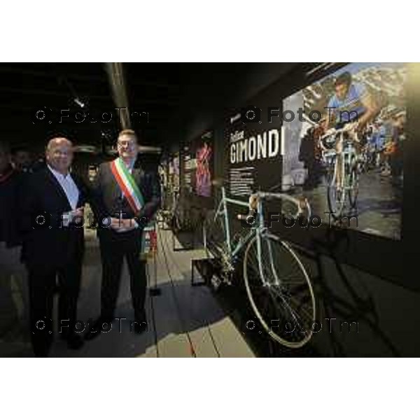 Bergamo 28 ottobre 2026, il CEO Tony Grimaldi ha inaugurato ufficialmente il nuovo Museo Storico della Bianchi a Treviglio. cronaca Bergamo Italia Foto Tiziano Manzoni Lapresse
