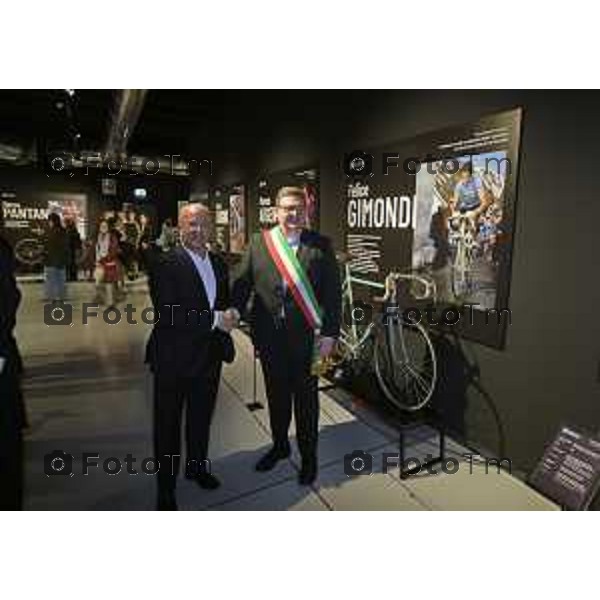 Bergamo 28 ottobre 2026, il CEO Tony Grimaldi ha inaugurato ufficialmente il nuovo Museo Storico della Bianchi a Treviglio. cronaca Bergamo Italia Foto Tiziano Manzoni Lapresse