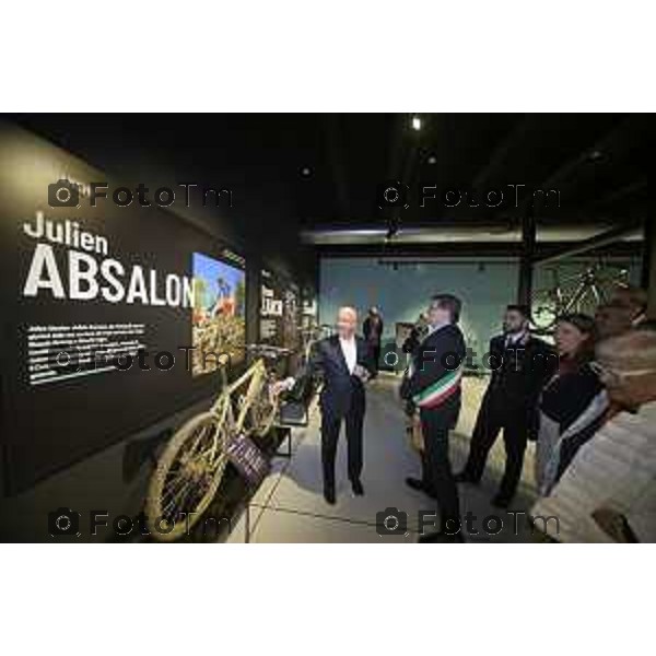 Bergamo 28 ottobre 2026, il CEO Tony Grimaldi ha inaugurato ufficialmente il nuovo Museo Storico della Bianchi a Treviglio. cronaca Bergamo Italia Foto Tiziano Manzoni Lapresse