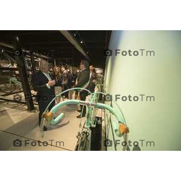 Bergamo 28 ottobre 2026, il CEO Tony Grimaldi ha inaugurato ufficialmente il nuovo Museo Storico della Bianchi a Treviglio. cronaca Bergamo Italia Foto Tiziano Manzoni Lapresse