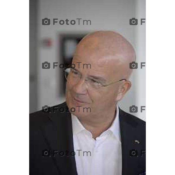 Bergamo 28 ottobre 2026, il CEO Tony Grimaldi ha inaugurato ufficialmente il nuovo Museo Storico della Bianchi a Treviglio. cronaca Bergamo Italia Foto Tiziano Manzoni Lapresse