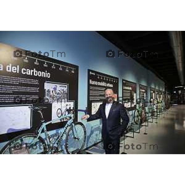 Bergamo 28 ottobre 2026, il CEO Tony Grimaldi ha inaugurato ufficialmente il nuovo Museo Storico della Bianchi a Treviglio. cronaca Bergamo Italia Foto Tiziano Manzoni Lapresse