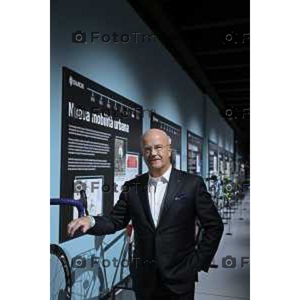Bergamo 28 ottobre 2026, il CEO Tony Grimaldi ha inaugurato ufficialmente il nuovo Museo Storico della Bianchi a Treviglio. cronaca Bergamo Italia Foto Tiziano Manzoni Lapresse