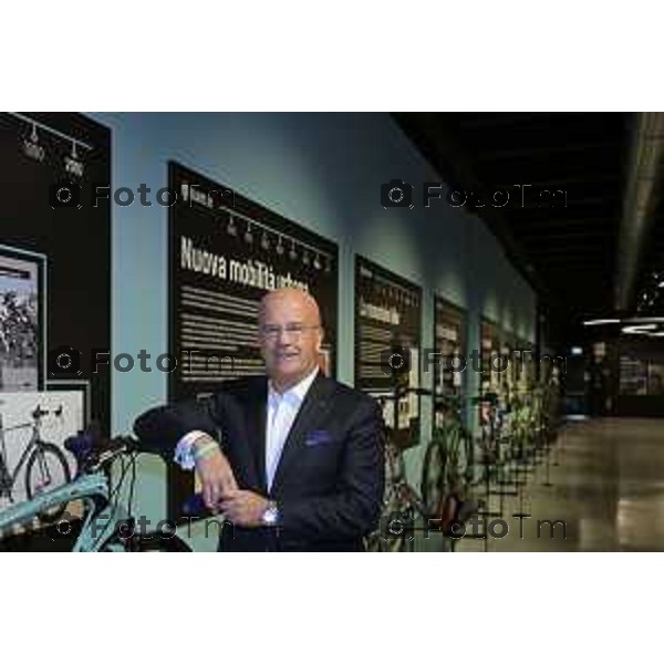 Bergamo 28 ottobre 2026, il CEO Tony Grimaldi ha inaugurato ufficialmente il nuovo Museo Storico della Bianchi a Treviglio. cronaca Bergamo Italia Foto Tiziano Manzoni Lapresse