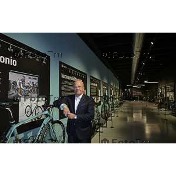 Bergamo 28 ottobre 2026, il CEO Tony Grimaldi ha inaugurato ufficialmente il nuovo Museo Storico della Bianchi a Treviglio. cronaca Bergamo Italia Foto Tiziano Manzoni Lapresse