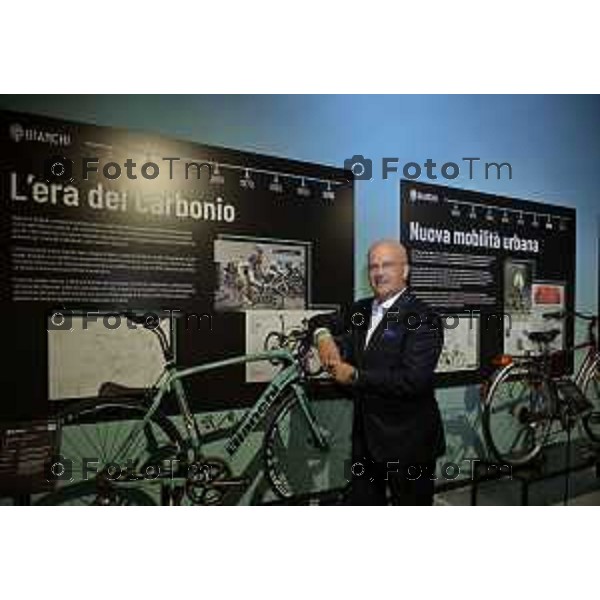 Bergamo 28 ottobre 2026, il CEO Tony Grimaldi ha inaugurato ufficialmente il nuovo Museo Storico della Bianchi a Treviglio. cronaca Bergamo Italia Foto Tiziano Manzoni Lapresse